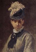 Ilia Efimovich Repin Edwards million Lease Kristeva oil painting on canvas